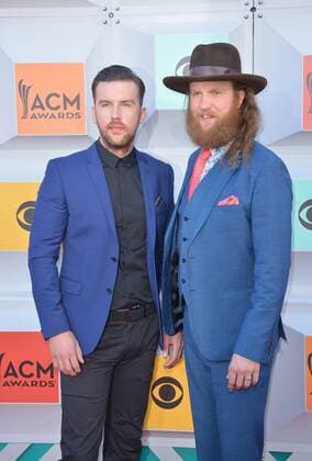 Country Music Awards in Las Vegas April 3, 2016 - Las Vegas, Nevada, United States of America - Music duo Brothers Osborne attend the 51st Academy Of Country Music Awards on April 3, 2016 at MGM Grand Arena in Las Vegas, Nevada Las Vegas United States of America - ZUMAt114