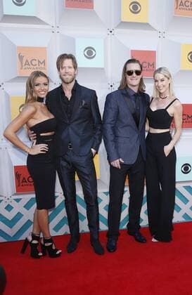 Country Music Awards in Las Vegas April 3, 2016 - Las Vegas, NV, United States - 03 April 2016 - Las Vegas, Nevada - Florida Georgia Line. 51st Academy of Country Music Awards, ACM Awards, held at MGM Grand Garden Arena. Photo Credit: MJT AdMedia Las Vegas United States - ZUMAa123