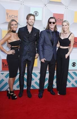Country Music Awards in Las Vegas April 3, 2016 - Las Vegas, NV, United States - 03 April 2016 - Las Vegas, Nevada - Florida Georgia Line. 51st Academy of Country Music Awards, ACM Awards, held at MGM Grand Garden Arena. Photo Credit: MJT AdMedia Las Vegas United States - ZUMAa123