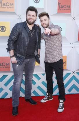 Country Music Awards in Las Vegas April 3, 2016 - Las Vegas, NV, United States - 03 April 2016 - Las Vegas, Nevada - The Swon Brothers. 51st Academy of Country Music Awards, ACM Awards, held at MGM Grand Garden Arena. Photo Credit: MJT AdMedia Las Vegas United States - ZUMAa123