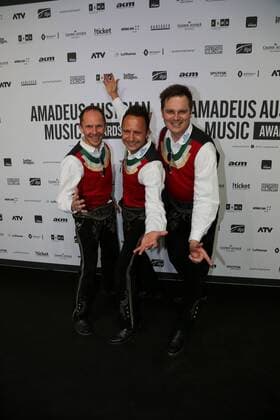 AMADEUS AUSTRIAN MUSIC AWARDS Wien, Volkstheater, 03. 04. 2016 DIE JUNGEN ZILLERTALER
