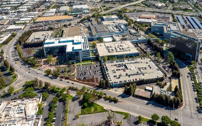 Intel Hauptquartier, Intel Hauptverwaltung, Vishay Amercas inc. Broadcom ca technologies, Sophos, Silicon Valley, Kalifornien, Vereinigte Staaten von Amerika, Santa Clara, California, USA !ACHTUNGxMINDESTHONORARx60xEURO!