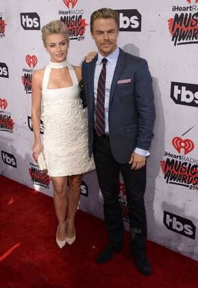 April 3, 2016 - Inglewood, California, United States - 03 April 2016 - Inglewood, California - Julianne Hough, Derek Hough. iHeartRadio Music Awards held at The Forum. Photo Credit: Inglewood United States - ZUMAa123