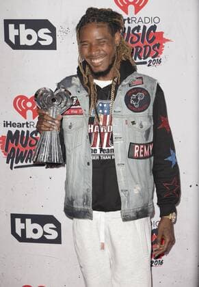 April 3, 2016 - Inglewood, California, United States - 03 April 2016 - Inglewood, California - Fetty Wap. iHeartRadio Music Awards held at The Forum. Photo Credit: Inglewood United States - ZUMAa123