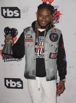 April 3, 2016 - Inglewood, California, United States - 03 April 2016 - Inglewood, California - Fetty Wap. iHeartRadio Music Awards held at The Forum. Photo Credit: Inglewood United States - ZUMAa123