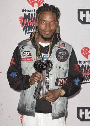 April 3, 2016 - Inglewood, California, United States - 03 April 2016 - Inglewood, California - Fetty Wap. iHeartRadio Music Awards held at The Forum. Photo Credit: Inglewood United States - ZUMAa123