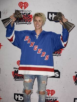 April 3, 2016 - Inglewood, California, United States - 03 April 2016 - Inglewood, California - Justin Bieber. iHeartRadio Music Awards held at The Forum. Photo Credit: Inglewood United States - ZUMAa123