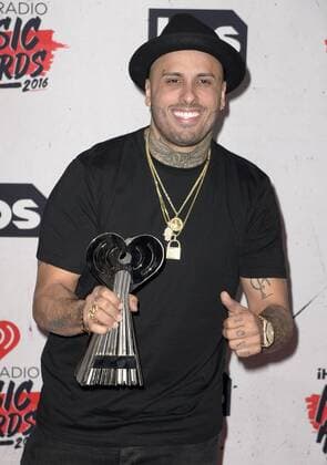 April 3, 2016 - Inglewood, California, United States - 03 April 2016 - Inglewood, California - Nicky Jam. iHeartRadio Music Awards held at The Forum. Photo Credit: Inglewood United States - ZUMAa123