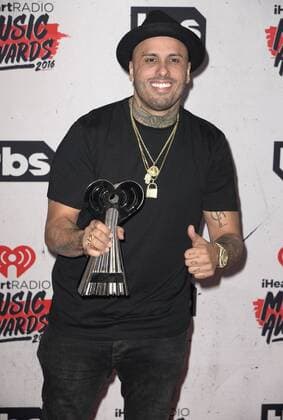 April 3, 2016 - Inglewood, California, United States - 03 April 2016 - Inglewood, California - Nicky Jam. iHeartRadio Music Awards held at The Forum. Photo Credit: Inglewood United States - ZUMAa123