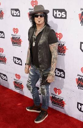 April 3, 2016 - Inglewood, California, United States - 03 April 2016 - Inglewood, California - Nikki Sixx. iHeartRadio Music Awards held at The Forum. Photo Credit: Inglewood United States - ZUMAa123