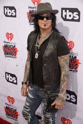 April 3, 2016 - Inglewood, California, United States - 03 April 2016 - Inglewood, California - Nikki Sixx. iHeartRadio Music Awards held at The Forum. Photo Credit: Inglewood United States - ZUMAa123