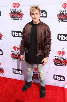 Jake Paul IHEARTRADIO MUSIC AWARDS 2016 - ARRIVALS Los Angeles Michael Heart PicturePerfect