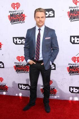 Derek Hough IHEARTRADIO MUSIC AWARDS 2016 - ARRIVALS Los Angeles Michael Heart PicturePerfect