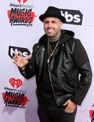 Nicky Jam IHEARTRADIO MUSIC AWARDS 2016 - ARRIVALS Los Angeles Michael Heart PicturePerfect