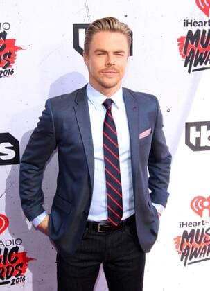 Derek Hough IHEARTRADIO MUSIC AWARDS 2016 - ARRIVALS Los Angeles Michael Heart PicturePerfect