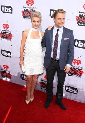 Julianne Hough and Derek Hough IHEARTRADIO MUSIC AWARDS 2016 - ARRIVALS Los Angeles Michael Heart PicturePerfect