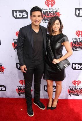 Mario Lopez and Courtney Laine Mazza IHEARTRADIO MUSIC AWARDS 2016 - ARRIVALS Los Angeles Michael Heart PicturePerfect
