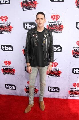 G-Eazy IHEARTRADIO MUSIC AWARDS 2016 - ARRIVALS Los Angeles Michael Heart PicturePerfect