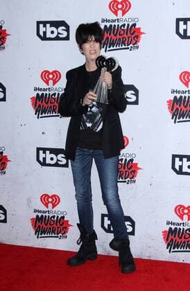 Diane Warren IHEARTRADIO MUSIC AWARDS 2016 - PRESS ROOM Los Angeles Michael Heart PicturePerfect