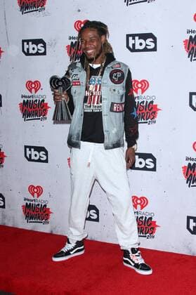 Fetty Wap IHEARTRADIO MUSIC AWARDS 2016 - PRESS ROOM Los Angeles Michael Heart PicturePerfect