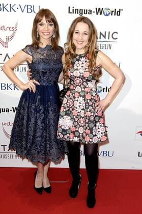 Jean Bork und Claudia Campus bei der 11. Victress Awards Gala 2016 im Hotel Titanic Chaussee. Berlin, 04.04.2016 Foto:xFredericx xFuturexImage