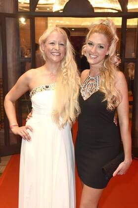 Viviane Ottemann und Steffi Blümel bei der 11. Victress Awards Gala 2016 im Hotel Titanic Chaussee. Berlin, 04.04.2016 Foto:xFredericx xFuturexImage