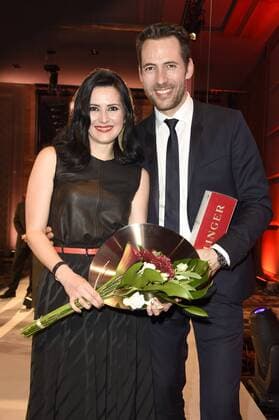 Anne-Christin Bansleben und Matthias Killing bei der 11. Victress Awards Gala 2016 im Hotel Titanic Chaussee. Berlin, 04.04.2016 Foto:xFredericx xFuturexImage