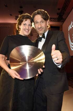 Maxie Matthiessen und Falk-Willy Wild bei der 11. Victress Awards Gala 2016 im Hotel Titanic Chaussee. Berlin, 04.04.2016 Foto:xFredericx xFuturexImage