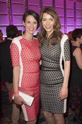 Katrin Wrobel und Annett Möller bei der 11. Victress Awards Gala 2016 im Hotel Titanic Chaussee. Berlin, 04.04.2016 Foto:xFredericx xFuturexImage