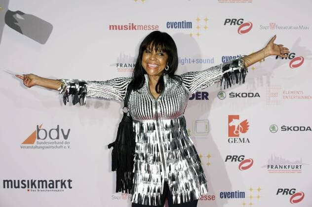 Tracie Mayer bei der Verleihung des PRG Live Entertainment Award 2016 in der Festhalle Frankfurt. Frankfurt am Main, 04.04.2016 Foto:xS.xGabschx xFuturexImage