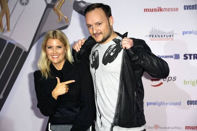 Jennifer Knäble mit Freund Felix Moese bei der Verleihung des PRG Live Entertainment Award 2016 in der Festhalle Frankfurt. Frankfurt am Main, 04.04.2016 Foto:xS.xGabschx xFuturexImage