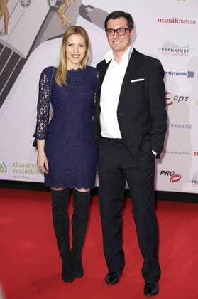 Jule Gölsdorf mit Begleitung bei der Verleihung des PRG Live Entertainment Award 2016 in der Festhalle Frankfurt. Frankfurt am Main, 04.04.2016 Foto:xS.xGabschx xFuturexImage