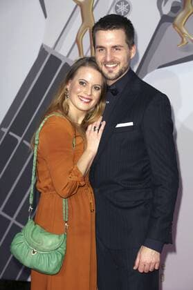 Alexander Klaws mit Freundin Nadja Scheiwiller bei der Verleihung des PRG Live Entertainment Award 2016 in der Festhalle Frankfurt. Frankfurt am Main, 04.04.2016 Foto:xS.xGabschx xFuturexImage
