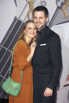 Alexander Klaws mit Freundin Nadja Scheiwiller bei der Verleihung des PRG Live Entertainment Award 2016 in der Festhalle Frankfurt. Frankfurt am Main, 04.04.2016 Foto:xS.xGabschx xFuturexImage