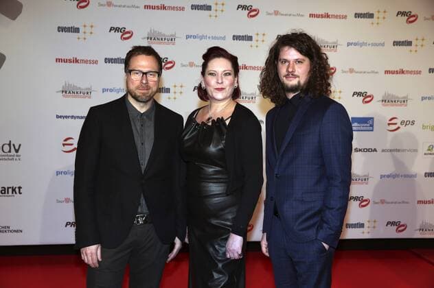 Gleis 8 mit AnNa R. bei der Verleihung des PRG Live Entertainment Award 2016 in der Festhalle Frankfurt. Frankfurt am Main, 04.04.2016 Foto:xS.xGabschx xFuturexImage