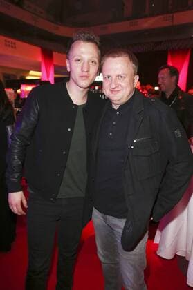 Joris mit Manager Ulf Wenderlich bei der Verleihung des PRG Live Entertainment Award 2016 in der Festhalle Frankfurt. Frankfurt am Main, 04.04.2016 Foto:xS.xGabschx xFuturexImage
