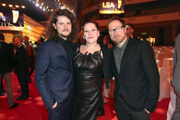 Gleis 8 mit AnNa R. bei der Verleihung des PRG Live Entertainment Award 2016 in der Festhalle Frankfurt. Frankfurt am Main, 04.04.2016 Foto:xS.xGabschx xFuturexImage