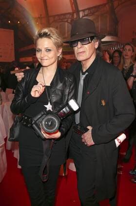 Tine Acke mit Freund Udo Lindenberg bei der Verleihung des PRG Live Entertainment Award 2016 in der Festhalle Frankfurt. Frankfurt am Main, 04.04.2016 Foto:xS.xGabschx xFuturexImage