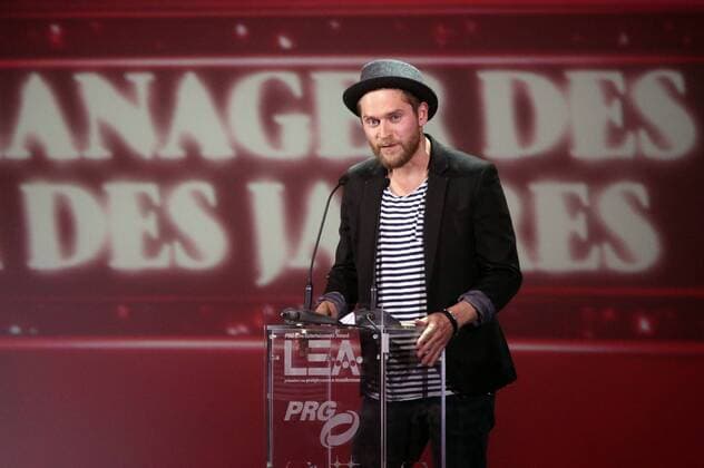 Johannes Oerding bei der Verleihung des PRG Live Entertainment Award 2016 in der Festhalle Frankfurt. Frankfurt am Main, 04.04.2016 Foto:xS.xGabschx xFuturexImage