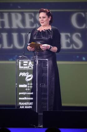 AnNa R. bei der Verleihung des PRG Live Entertainment Award 2016 in der Festhalle Frankfurt. Frankfurt am Main, 04.04.2016 Foto:xS.xGabschx xFuturexImage