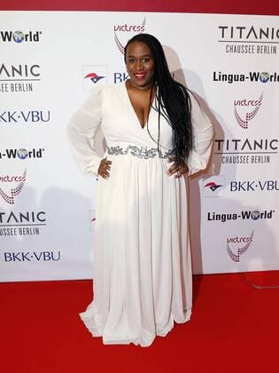 Ingrid Arthur bei der Verleihung VICTRESS Award 2016 im Hotel Titanic Chausseestr. Berlin.