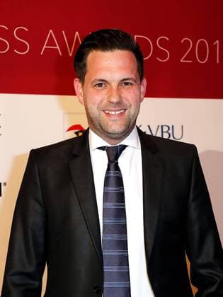 Matthias Killing bei der Verleihung VICTRESS Award 2016 im Hotel Titanic Chausseestr. Berlin.
