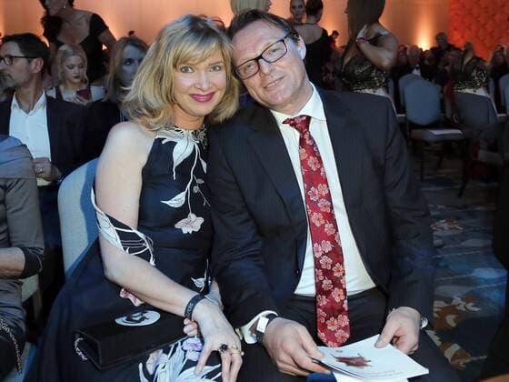 Nanna Kuckuck, Dirk Ullmann bei der Verleihung VICTRESS Award 2016 im Hotel Titanic Chausseestr. Berlin.