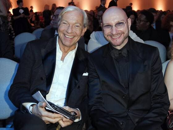 Jo Groebel, Ralph Morgenstern bei der Verleihung VICTRESS Award 2016 im Hotel Titanic Chausseestr. Berlin.