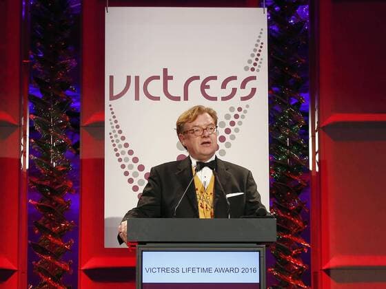 Andre Schmitz bei der Verleihung VICTRESS Award 2016 im Hotel Titanic Chausseestr. Berlin.