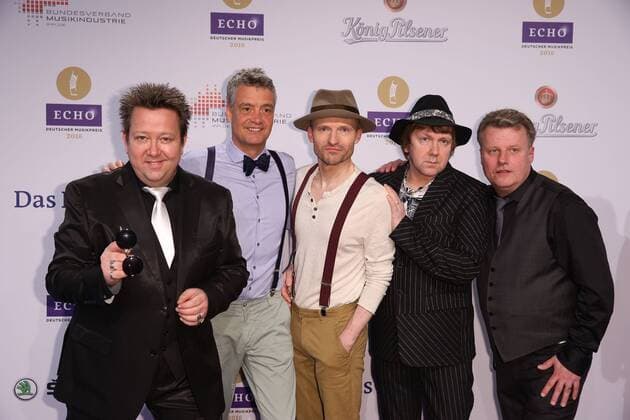 Die Prinzen bei der Verleihung vom Echo am 07.04.2016 in Berlin Echo Verleihung 2016 in Berlin 