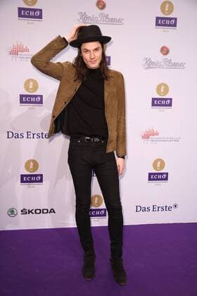 James Bay bei der Verleihung vom Echo am 07.04.2016 in Berlin Echo Verleihung 2016 in Berlin 
