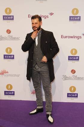Manuel Cortez bei Verleihung des Deutschen Musikpreises Echo 2016 im Palais am Funkturm Berlin.