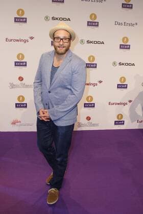 Gregor Meyle bei Verleihung des Deutschen Musikpreises Echo 2016 im Palais am Funkturm Berlin.