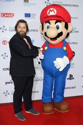 Antoine Monot jr, Verleihung des Deutschen Computerspielpreis 2016 in der BMW Welt in Muenchen am 07.04.2016